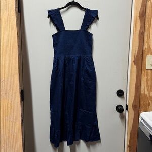 Nwt The Drop Elegant Blue Sleeveless Dress